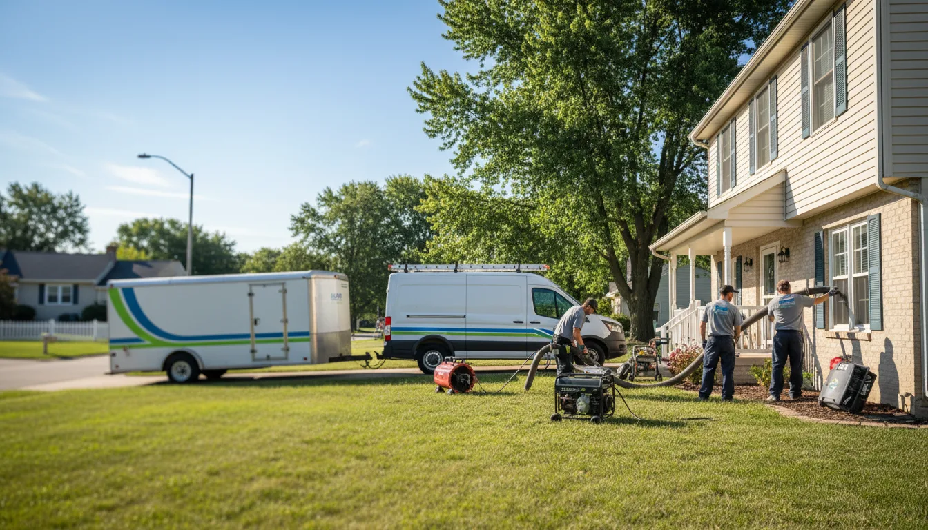 Flooded Basement Restoration And Cleanup With Repair in Eckerman, MI near me